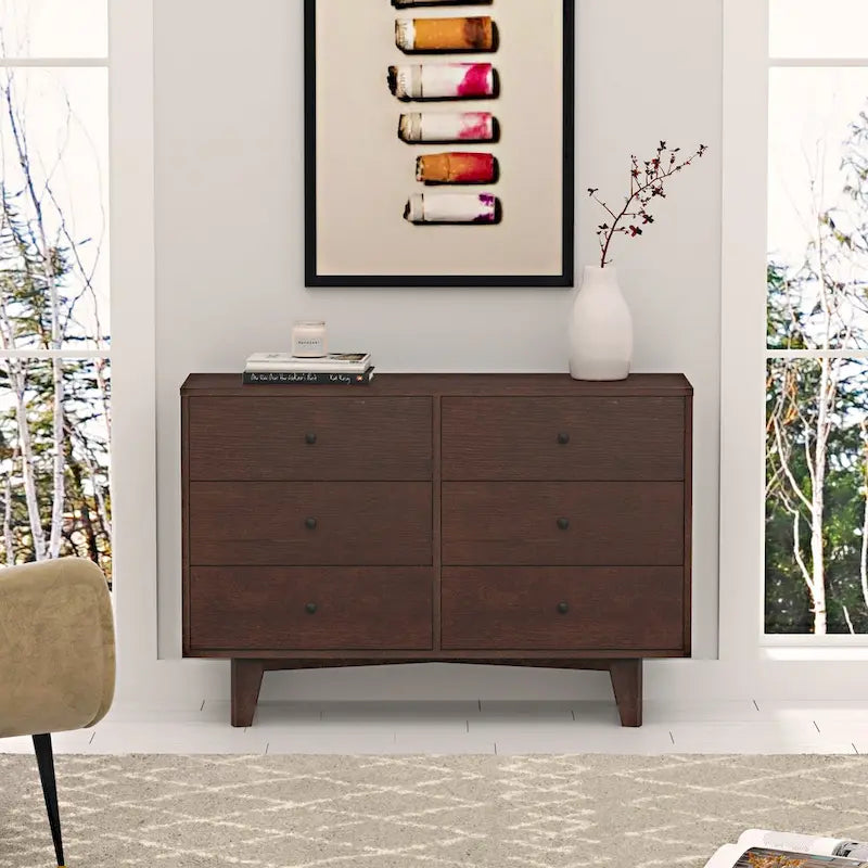 Buffet Server Console Table with Lockers