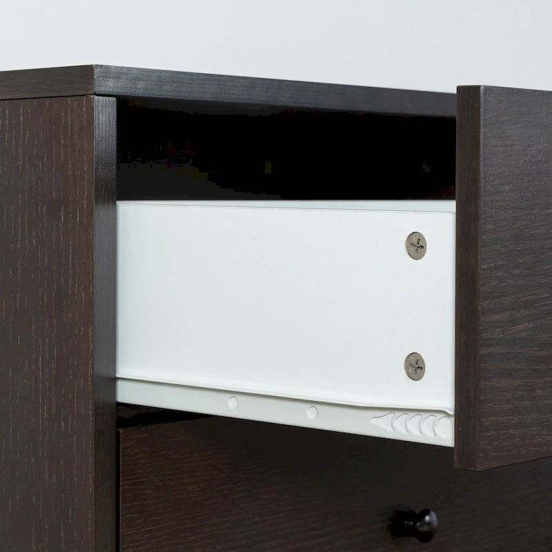 Buffet Server Console Table with Lockers