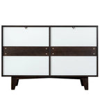 Buffet Server Console Table with Lockers