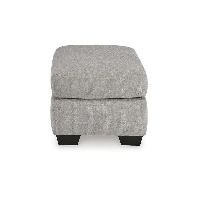 Avenal Park Gray Ottoman