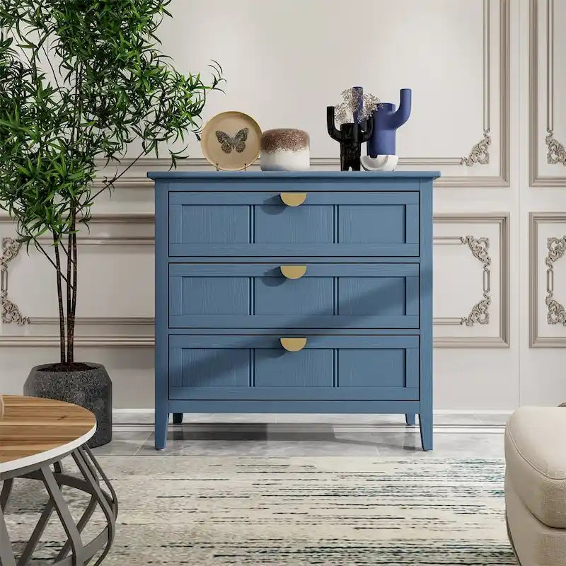 3 Drawer Cabinet, Suitable for Bedroom, Living Room