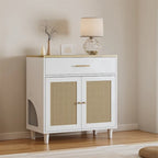 Wooden Sideboard, Storage Cabinet for Living Room
