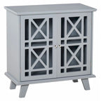 Anti-Toppling Wood Kitchen Storage Cabinet with Doors