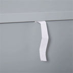 Anti-Toppling Wood Kitchen Storage Cabinet with Doors