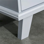 Anti-Toppling Wood Kitchen Storage Cabinet with Doors