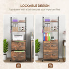 2 Drawer File Cabinet