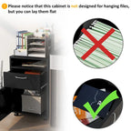 Mobile Storage Cabinet Organizer with Drawer and Cabinet