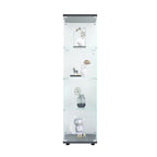 Glass Display Cabinet 4 Shelves with Door