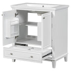 Bathroom Cabinet with Doors and Drawer