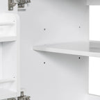 Bathroom Cabinet with Doors and Drawer