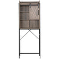 Three-Layer Retro Style MDF Bathroom Cabinet