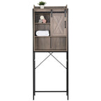 Three-Layer Retro Style MDF Bathroom Cabinet