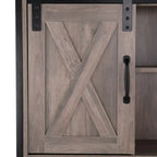 Three-Layer Retro Style MDF Bathroom Cabinet