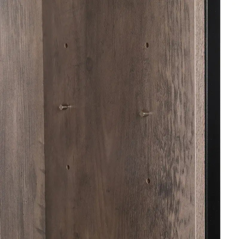 Three-Layer Retro Style MDF Bathroom Cabinet