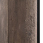 Three-Layer Retro Style MDF Bathroom Cabinet