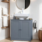 Bathroom Vanity Cabinet with 2 Doors and Adjustable Shelf (No Sink)
