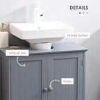 Bathroom Vanity Cabinet with 2 Doors and Adjustable Shelf (No Sink)