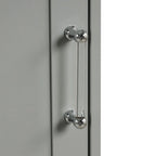 68 in. Tall Freestanding Bathroom Storage Cabinet with 2 Drawers and Adjustable Shelf