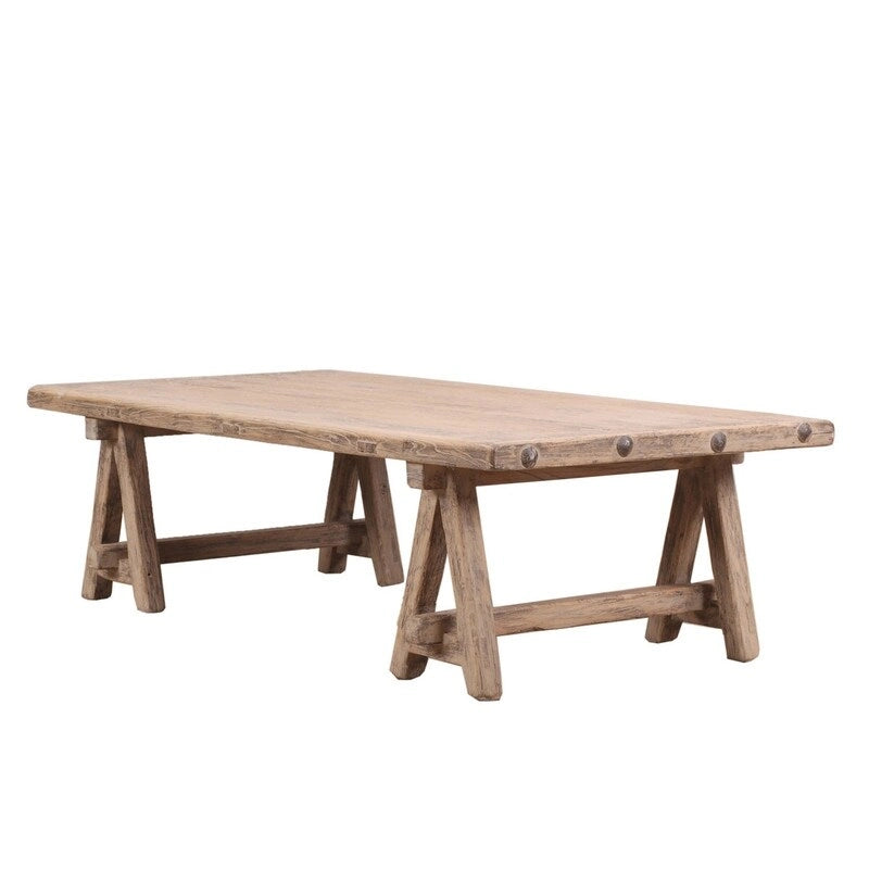 63 Long Rimini Coffee Table Weathered Natural
