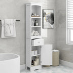 Freestanding Storage Cabinet with Drawer