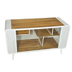 55.12 Spacious Cat House with Tempered Glass for Living Room